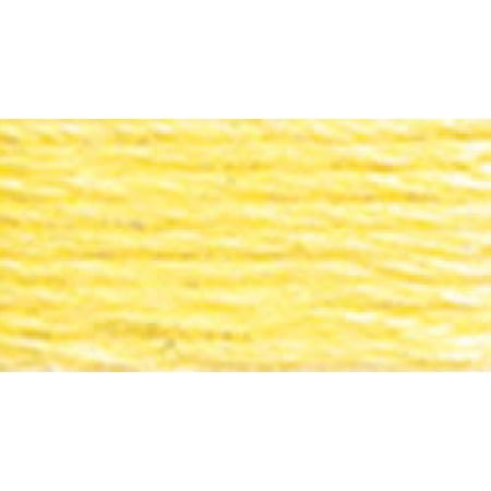 DMC Mouline Special 445 Six-Strand Embroidery Thread Lemon Light 8.7-Yards