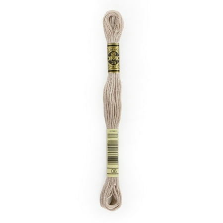 DMC Mouline Special 06 Six-Strand Embroidery Thread Medium Light Driftwood 8.7-Yards