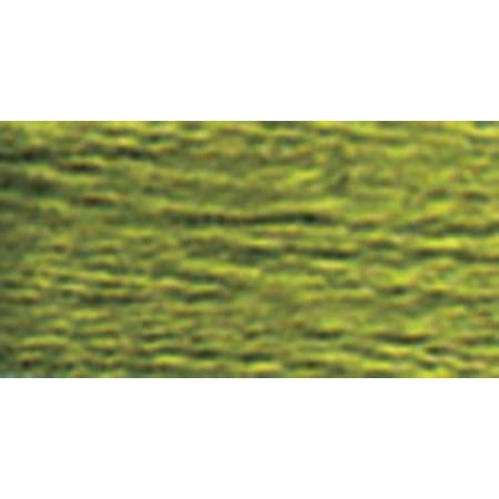 DMC Mouline Special 470 Six-Strand Embroidery Thread  Light Avocado Green  8.7-Yards