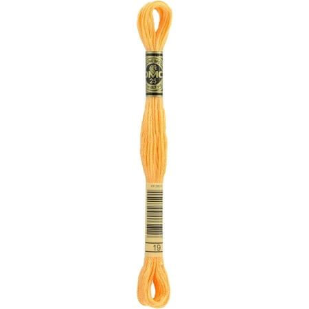 DMC Mouline Special 19 Six-Strand Embroidery Thread Medium Light Autumn Gold 8.7-Yards