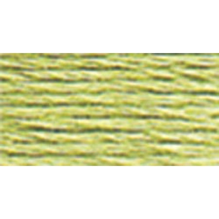 DMC Mouline Special 3348 Six-Strand Embroidery Thread Light Yellow Green 8.7-Yards