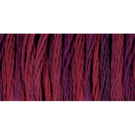 DMC Mouline Colour Variations 4210 Six-Strand Embroidery Thread Radiant Ruby  8.7-Yards