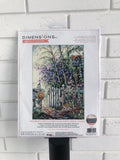 Dimensions 35144 is the Sweetheart's Gate counted cross stitch kit