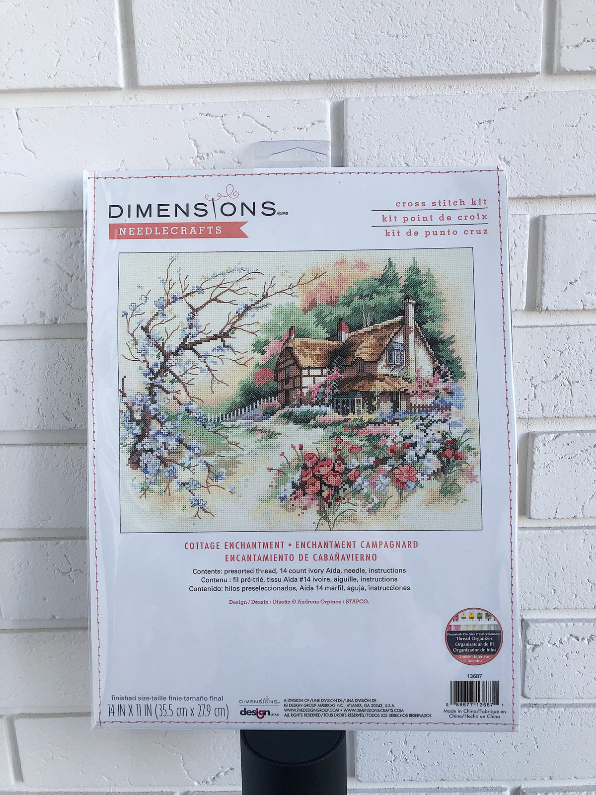Dimensions counted cross stitch kit 13687