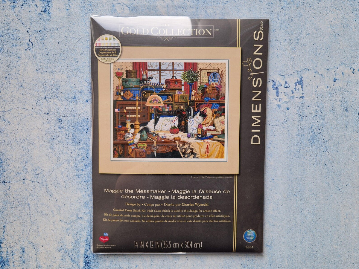 Maggie the Messmaker - Dimensions 3884 Counted Cross Stitch