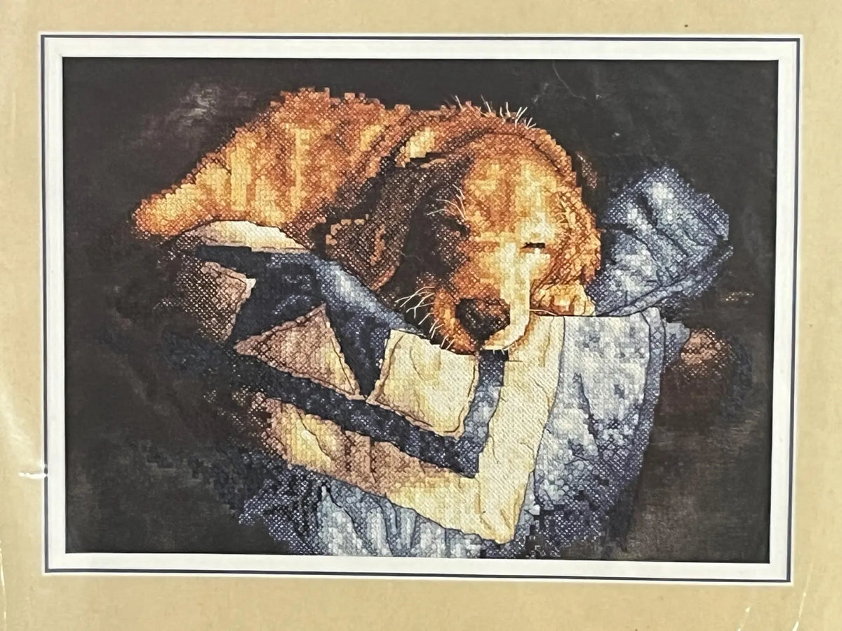Snooze Stamped Cross Stitch Kit 3220 Dimensions