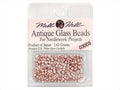 Mill Hill Antique Glass Seed Beads 2.63 Grams/Pkg-Platinum Rose 03005