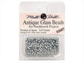 Mill Hill Antique Glass Seed Beads 2.63 Grams/Pkg-Silver Moon 03007