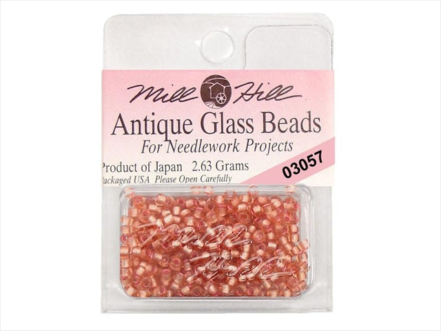 Mill Hill Antique Glass Seed Beads 2.63 Grams/Pkg-Cherry Sorbet 03057