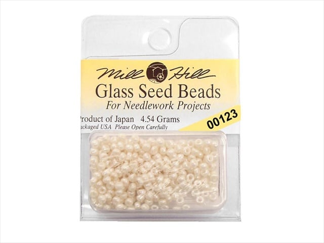 Mill Hill Glass Seed Beads 4.54g-cream 00123