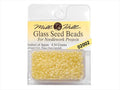 Mill Hill Glass Seed Beads, Yellow Creme 02002