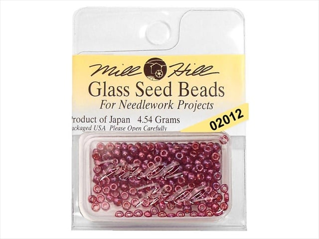 Mill Hill Glass Seed Beads, Royal Plum 02012