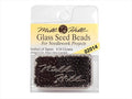 Mill Hill Glass Seed Beads 4.54g-Black 02014