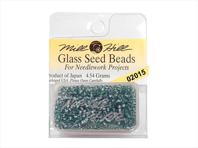 Mill Hill Glass Seed Beads 4.54g-Sea Blue 02015