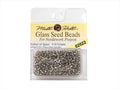 Mill Hill Glass Seed Beads 4.54g-Silver 02022