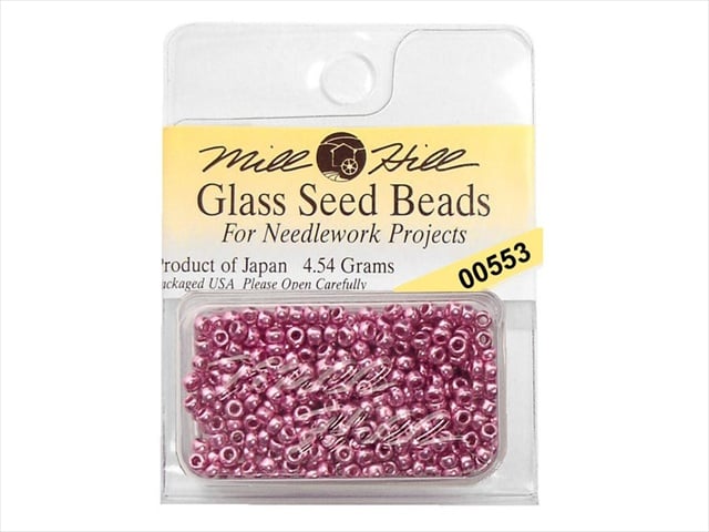 Mill Hill Glass Seed Beads, Old Rose 00553