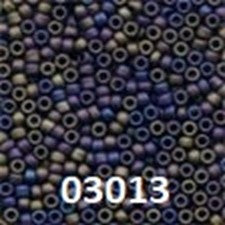 Mill Hill Antique Glass Seed Beads 2.63 Grams/Pkg-Stormy Blue Heather 03013