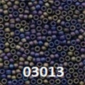 Mill Hill Antique Glass Seed Beads 2.63 Grams/Pkg-Stormy Blue Heather 03013