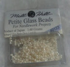 Mill Hill Petite Glass Seed Beads 40123 2mm 1.6g-Cream