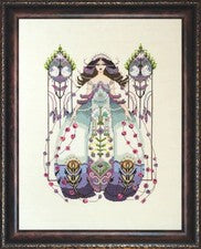 The Muse MD191 by Mirabilia Cross Stitch Pattern