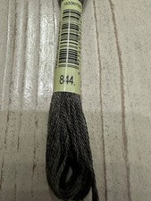 DMC Mouline Special 844 Six-Strand Embroidery Thread Ultra Dark Beaver Grey 8.7-Yards