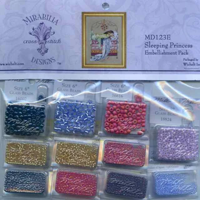 Sleeping Princess Embellishment Pack Md123e Mirabilia