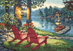Dimensions Gold Collection Twilight's Calm Cross Stitch Kit